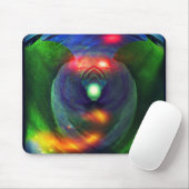 Ruimtevaarten/vogel van Prey Mousepad Muismat (Met muis)