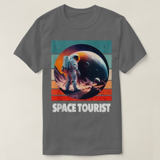 Ruimtevaartexploitant Buitenruimte Buitenruimteast T-shirt (Design voorkant)