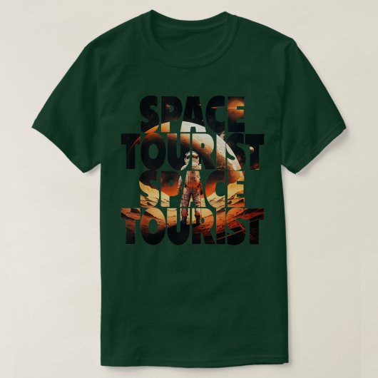 Ruimtevaartexploitant Buitenruimte Buitenruimteast T-shirt (Design voorkant)