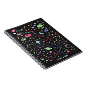 Ruimtevaartgeagglomereerde constellaties notitieboek (Rechterzijde)