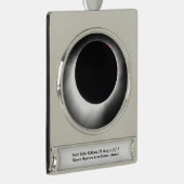 Ruimtevaarthipsters Officiële 2017 Holiday Ornamen Verzilverd Banner Ornament (Rechts)