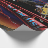 Ruimtevaarthrillingen Cosmic Roller Onderzetter Ar Cadeaupapier (Hoek)