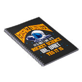 ruimtevaartingenieur Rocket Science Space Astronau Notitieboek (Rechterzijde)