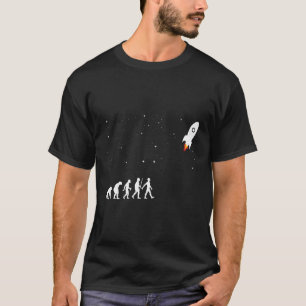 Ruimtevaartingenieur voor luchtvaartingenieur t-shirt