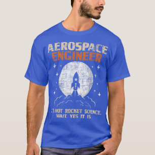 RuimtevaartingenieurLuchtvaarttechniek Luchtvaart T-shirt