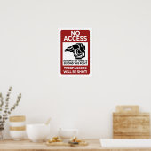 Ruimtevaartingenieurs hebben geen Poster met toega (Keuken)