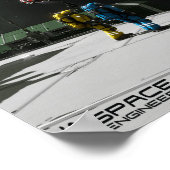 Ruimtevaartingenieurs Origineel Poster van de Waar (Hoek)