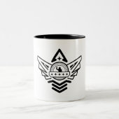 Ruimtevaartingenieurs tweetone Mok Veteraan huidlo (Center)