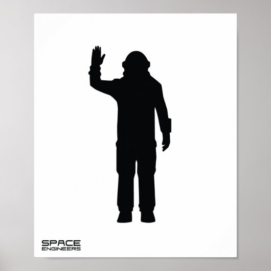 Ruimtevaartingenieurs Waarde Poster papier (steen) (Voorkant)