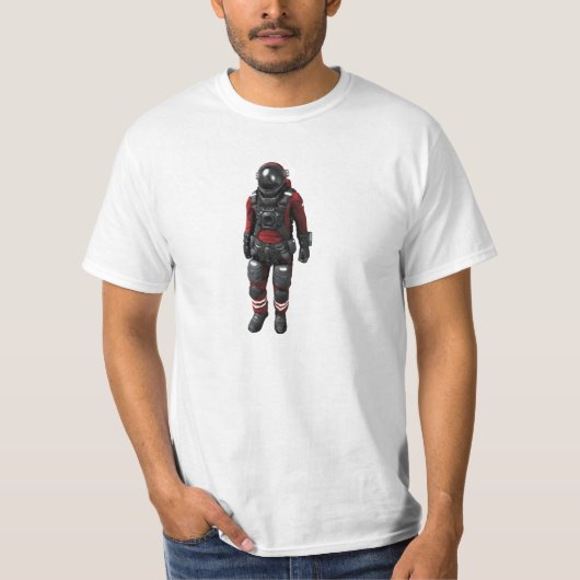 Ruimtevaartingenieurs Waarde T-Shirt-astronaut T-shirt (Voorkant)