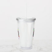 Ruimtevaartkat Acryl Drinkbeker (Rechts)