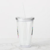 Ruimtevaartkat Acryl Drinkbeker (Links)