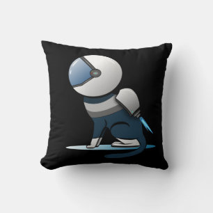 Ruimtevaartkat Astronaut Flying Kussen