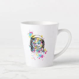 Ruimtevaartkat Latte Mok