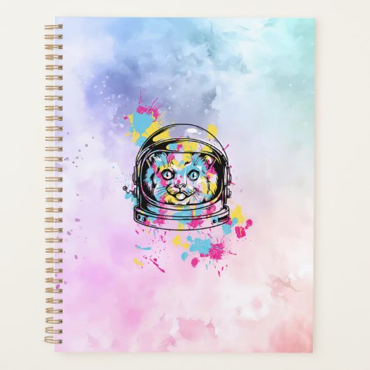 Ruimtevaartkat Planner (Voorkant)