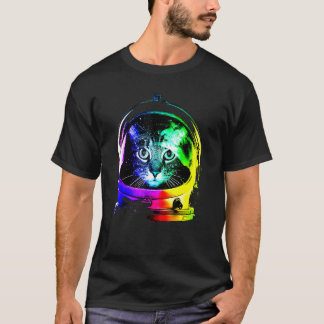Ruimtevaartkat Ruimtevaartkat Voor Mannen Vrouwen  T-shirt