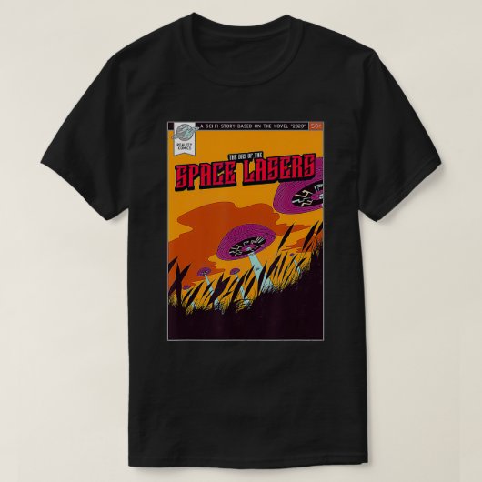 Ruimtevaartlasers 2020 Het leven is als een stripb T-shirt (Design voorkant)