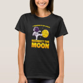 Ruimtevaartmoonas - Zonnesysteemplaneten Astroïde  T-shirt (Voorkant)