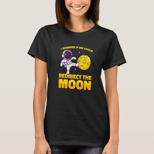 Ruimtevaartmoonas - Zonnesysteemplaneten Astroïde  T-shirt (Voorkant)