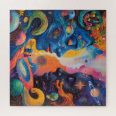 ruimtevaartmuseum legpuzzel (Horizontaal)