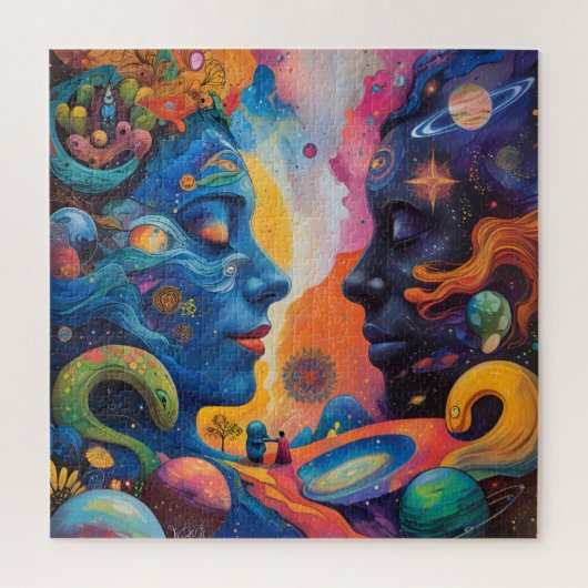 ruimtevaartmuseum legpuzzel (Verticaal)