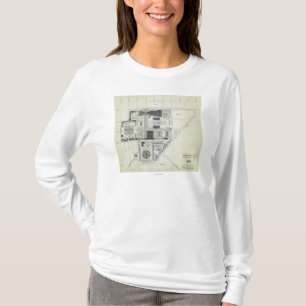 Ruimtevaartnaaldcontainer voor luchtconceptiemater t-shirt