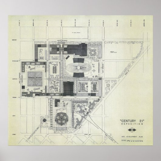 Ruimtevaartnaaldhuls Luchtconceptie 2 Poster (Voorkant)