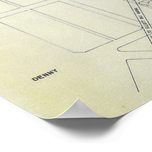 Ruimtevaartnaaldhuls Luchtconceptie 2 Poster (Hoek)