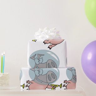 Ruimtevaartnavigatie met een faser cadeaupapier