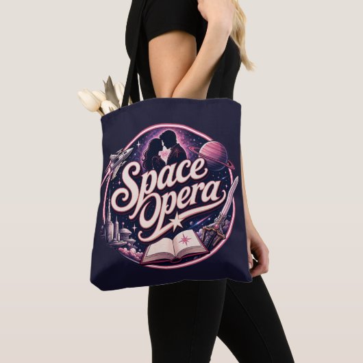 Ruimtevaartopera Genrefanaat Tote Bag (Dichtbij)