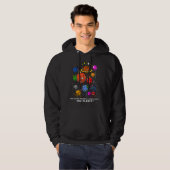 Ruimtevaartpartij - Astronomie kosmische melkweg Hoodie (Voorkant volledig)
