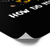 Ruimtevaartpartij - Astronomie kosmische melkweg Poster (Hoek)