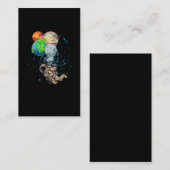 Ruimtevaartplaneten Magathday Astronaut Visitekaartje (Voorkant / Achterkant)