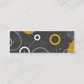 Ruimtevaartprofielkaart Mini Visitekaartje (Achterkant)