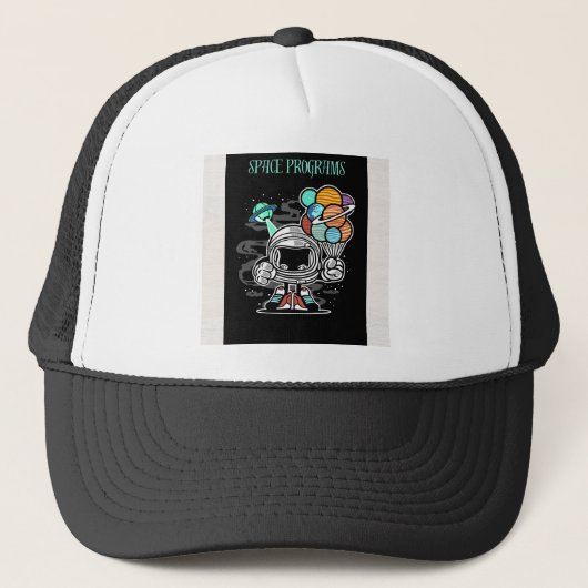 Ruimtevaartprogramma's 2025 trucker pet (Voorkant)