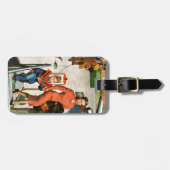 Ruimtevaartreiziger Bagagelabel (Voorkant horizontaal)