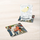 Ruimtevaartreiziger Kartonnen Onderzetters (Insitu)