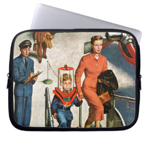 Ruimtevaartreiziger Laptop Sleeve