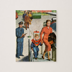 Ruimtevaartreiziger Legpuzzel