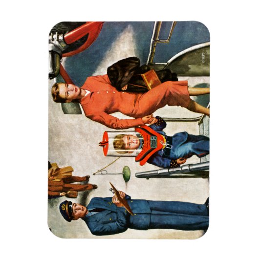 Ruimtevaartreiziger Magneet (Verticaal)