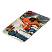 Ruimtevaartreiziger Magneet (Linkerzijde)