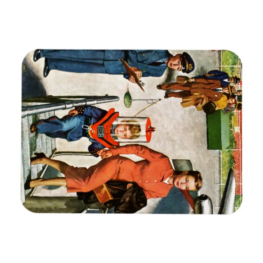 Ruimtevaartreiziger Magneet (Horizontaal)