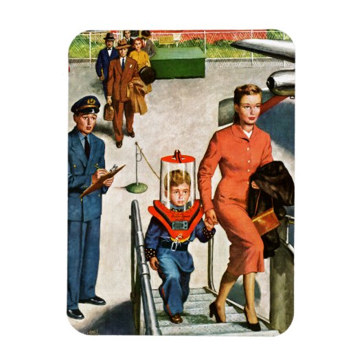 Ruimtevaartreiziger Magneet (Verticaal)