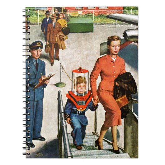 Ruimtevaartreiziger Notitieboek (Voorkant)