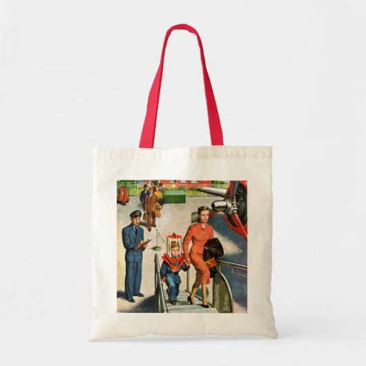 Ruimtevaartreiziger Tote Bag (Voorkant)