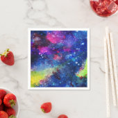 Ruimtevaartreizigersruimtelijk sterrenstelsel schi servet (Insitu)