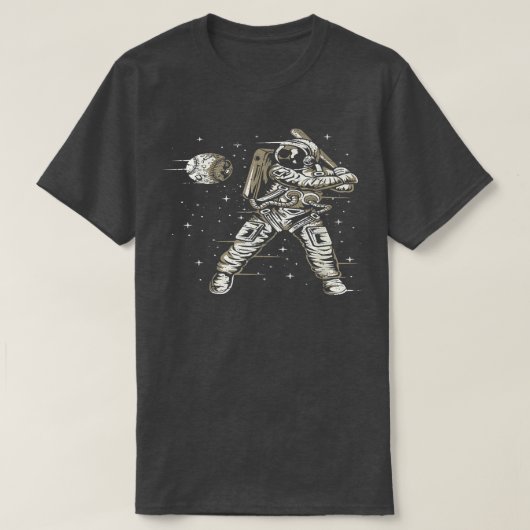 Ruimtevaartruimteschip voor astronaut t-shirt (Design voorkant)