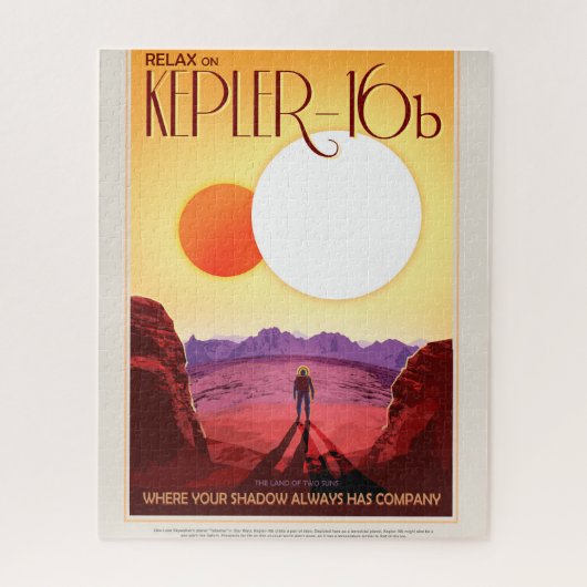 Ruimtevaartsbestemming Legpuzzel (Verticaal)