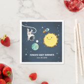 Ruimtevaartschip Napkins Rocket Astronaut Ship Servet (Insitu)