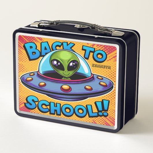 Ruimtevaartschool begint (Achterkant)